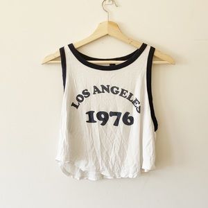 Soft LA 1976 Crop Top